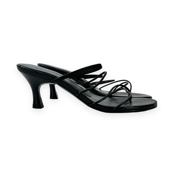 Jenni Kayne Black Strappy Sandals - Picture 2 of 12